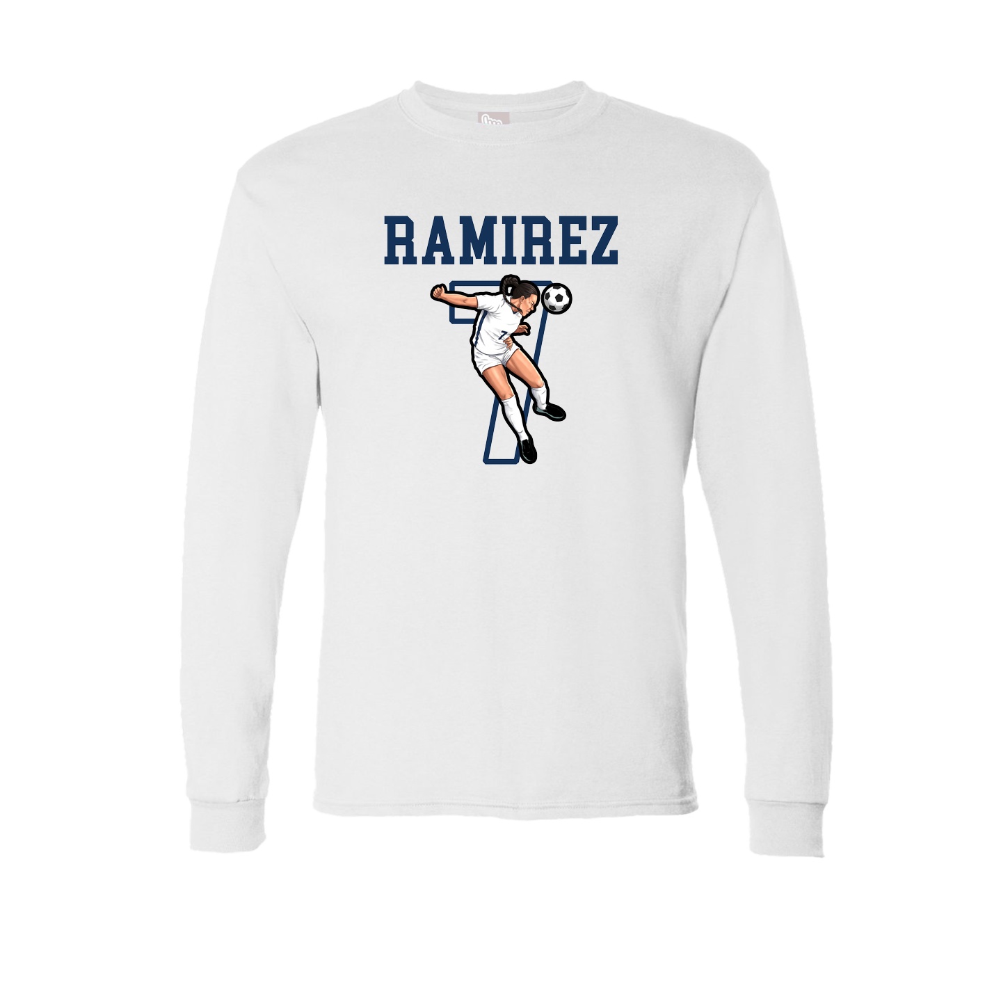 Long Sleeve Tee — Shirsey in White