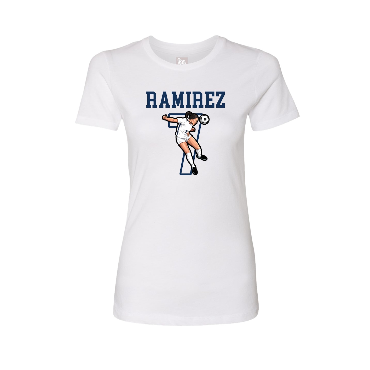 Fitted Women's Tee — Shirsey in White