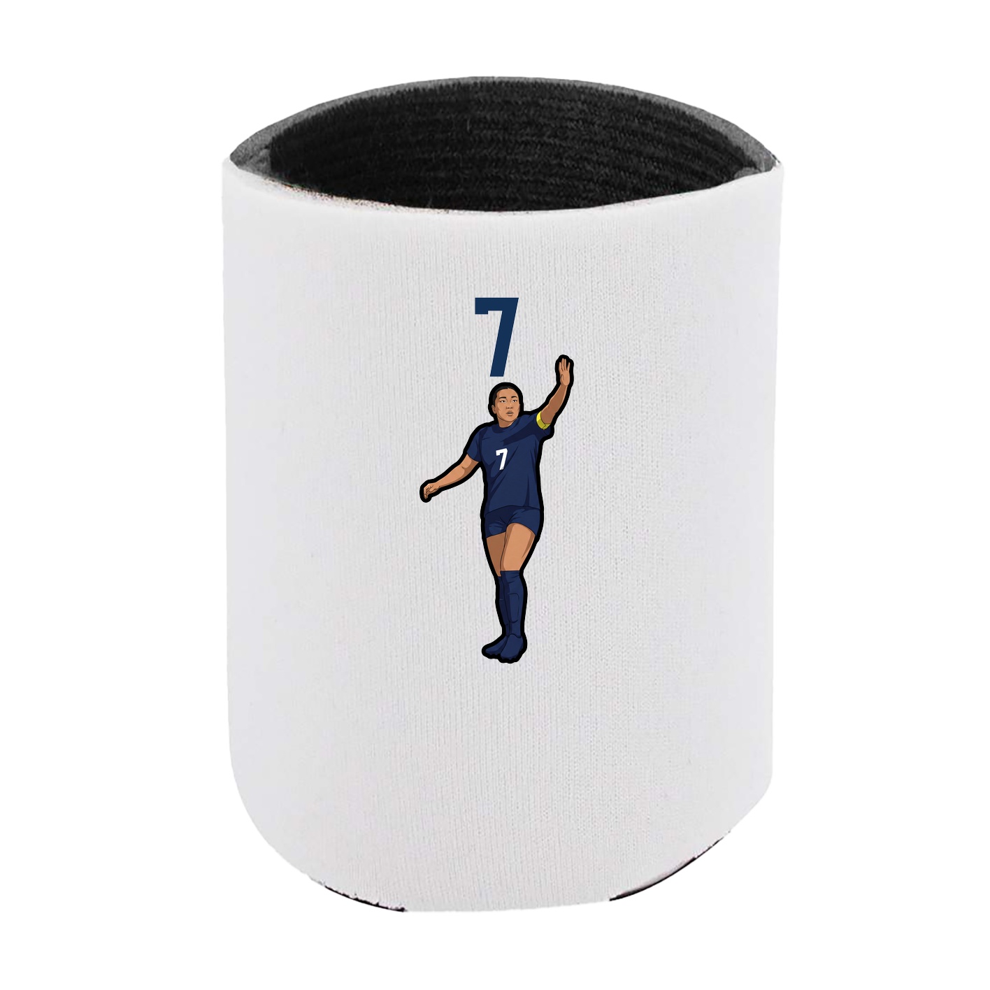Can Holder — Number Top in White