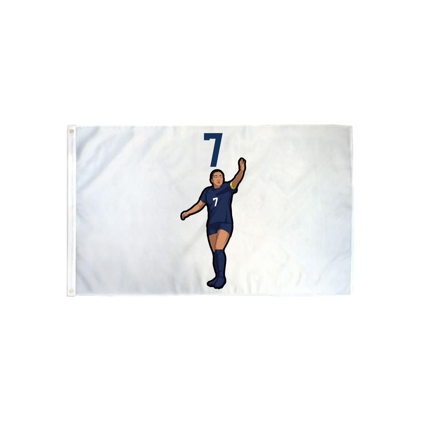 3x5 Flag — Number Top in Classic