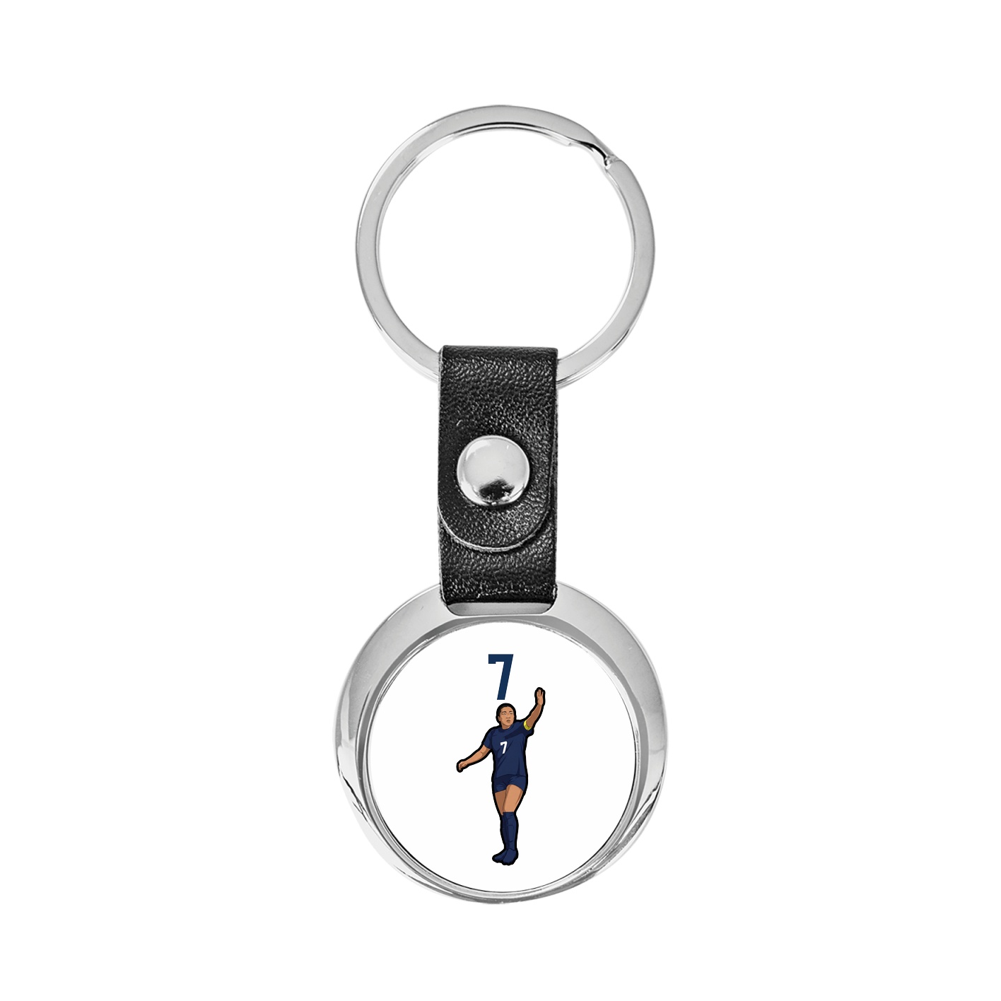 Key Chain — Number Top in Classic
