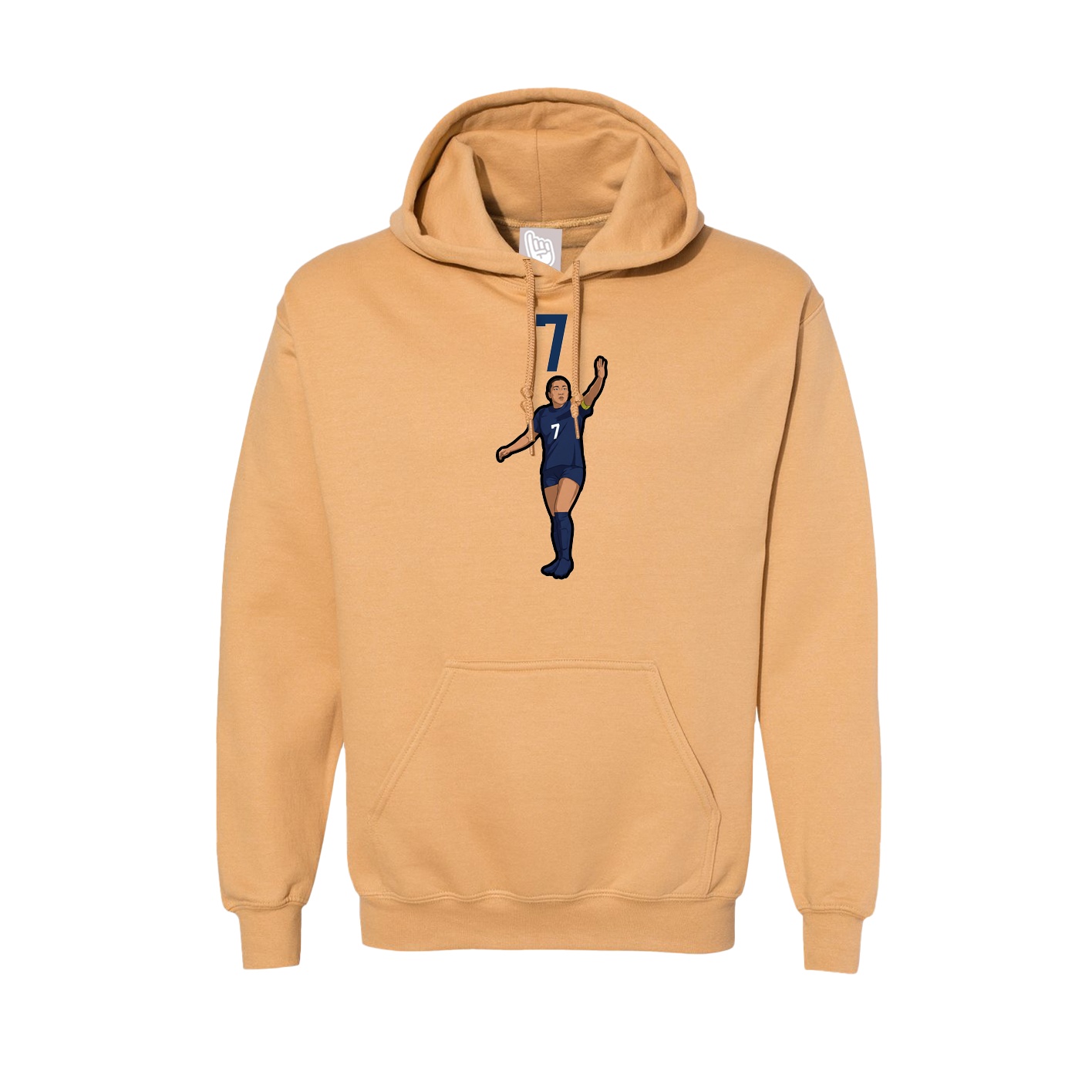 Hoodie — Number Top in Vegas Gold