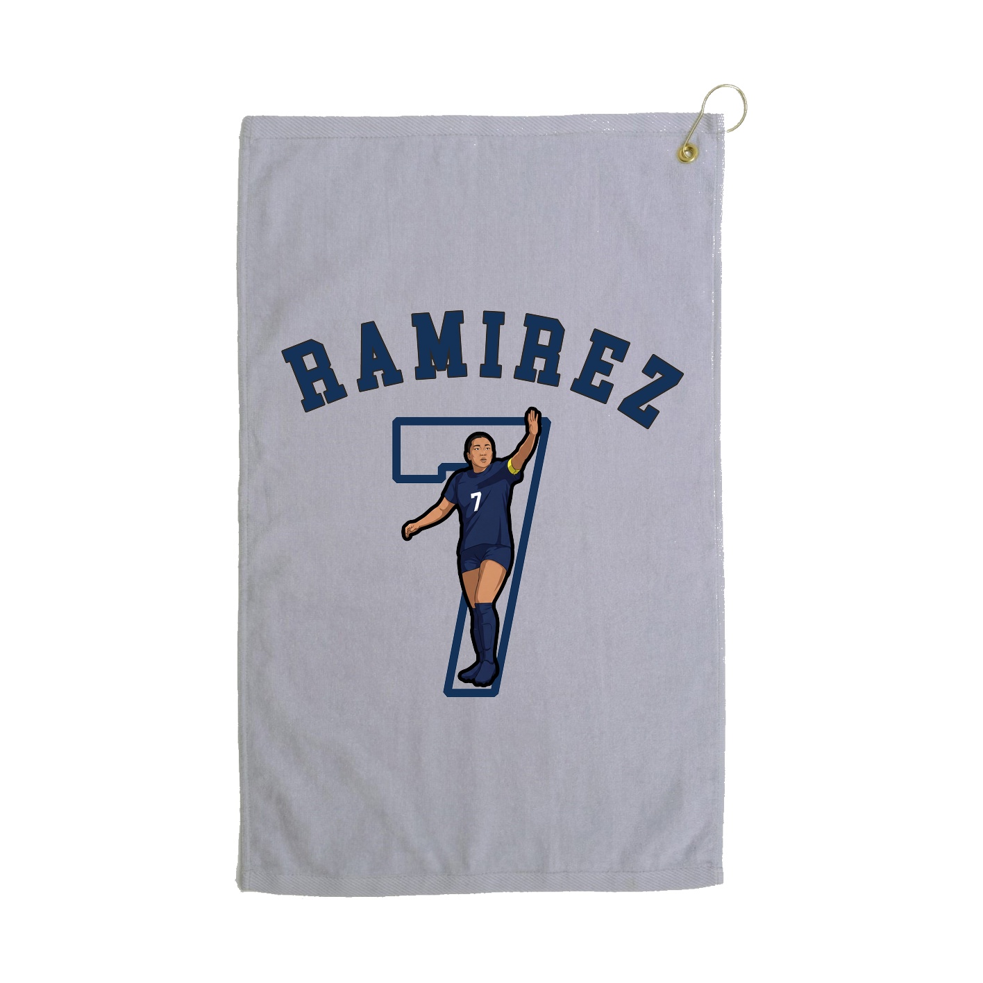 Golf Towel — Shirsey Arch in Grey