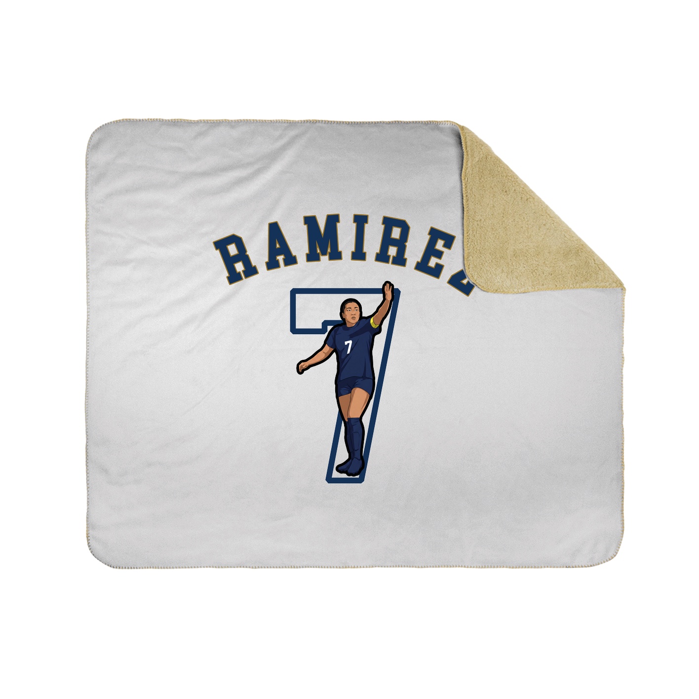 Throw Blanket — Shirsey Arch in White