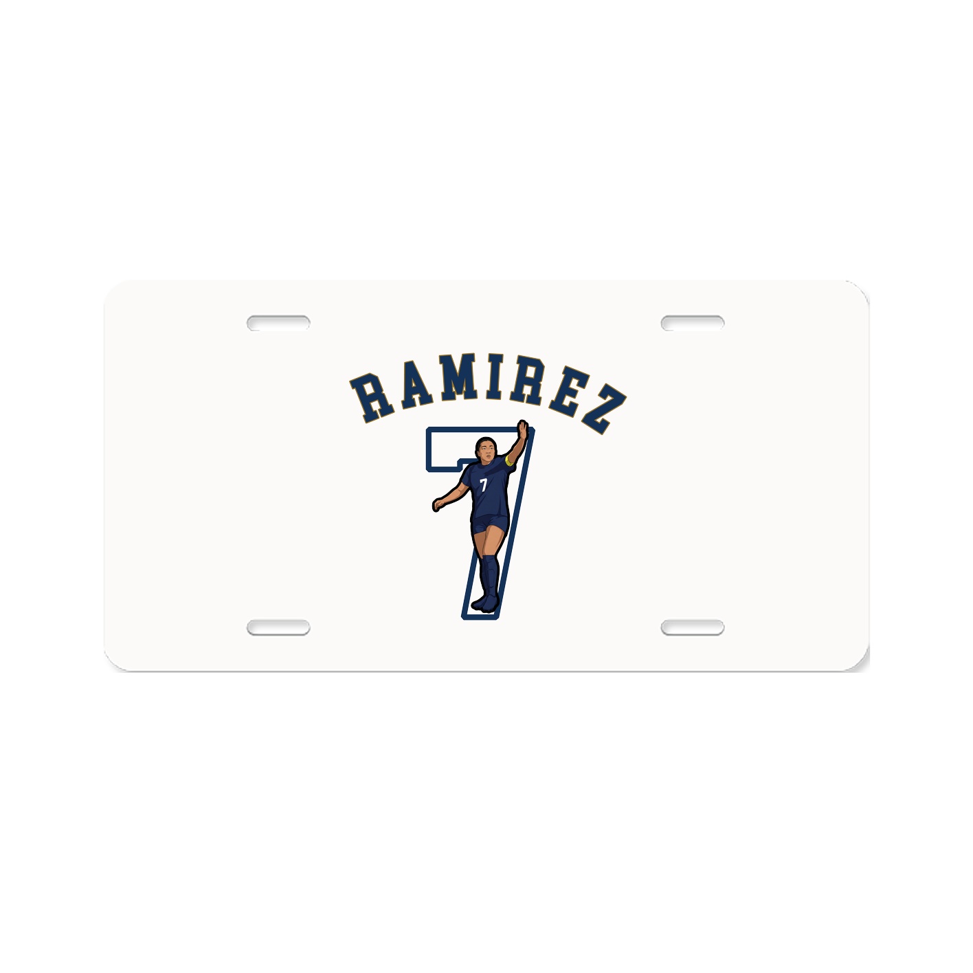 License Plate — Shirsey Arch in Classic