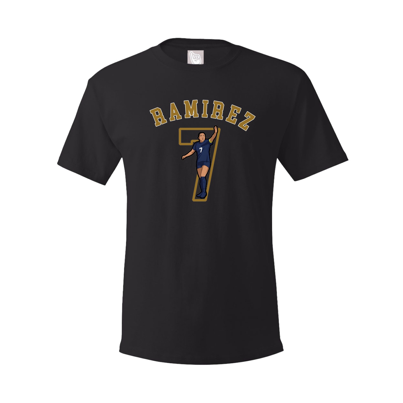 Youth Tee — Shirsey Arch in Black