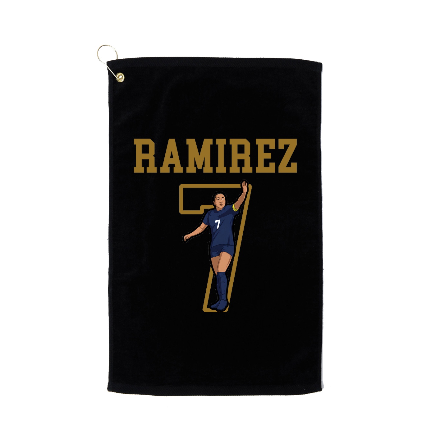 Golf Towel — Shirsey in Black