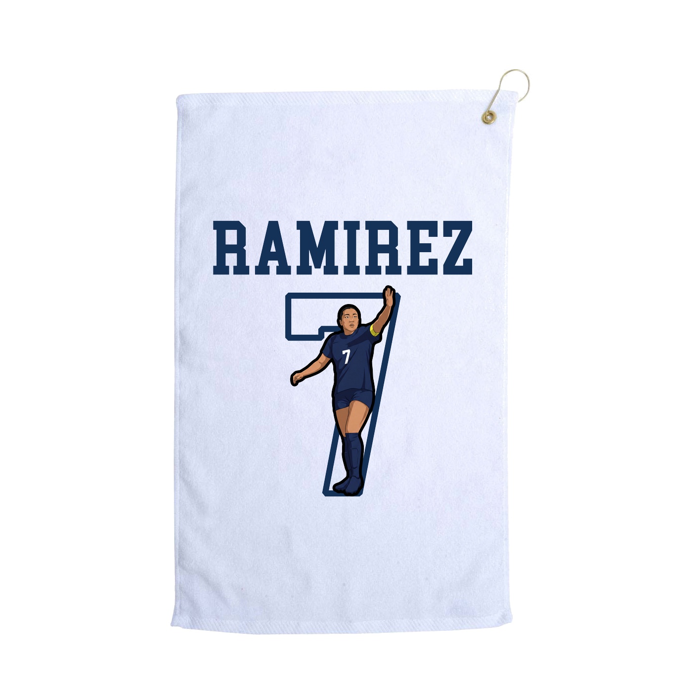 Golf Towel — Shirsey in White