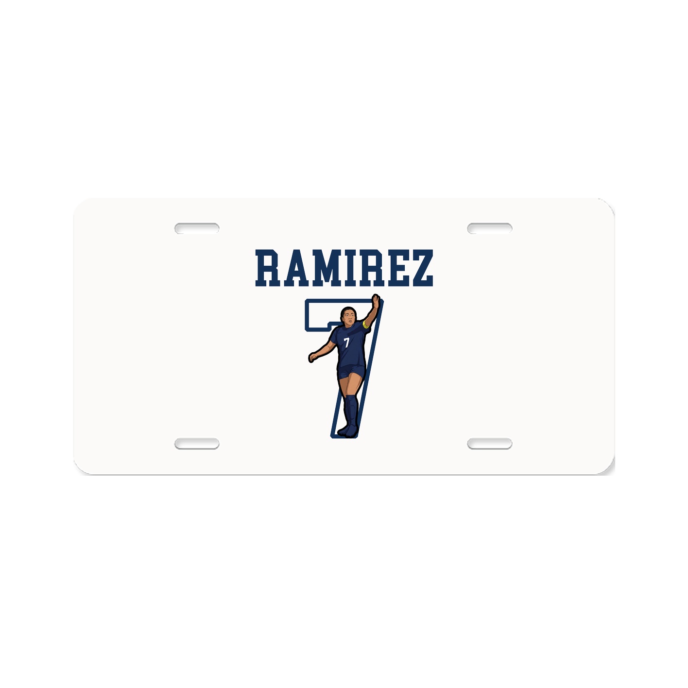 Aluminum License Plate