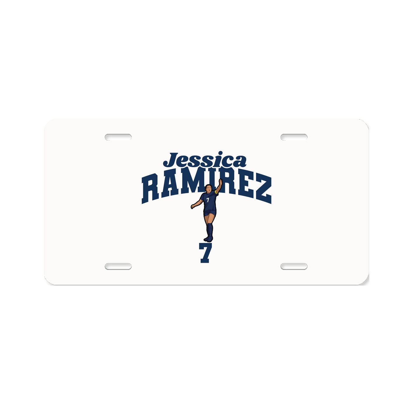 License Plate — Signature Arch in Classic