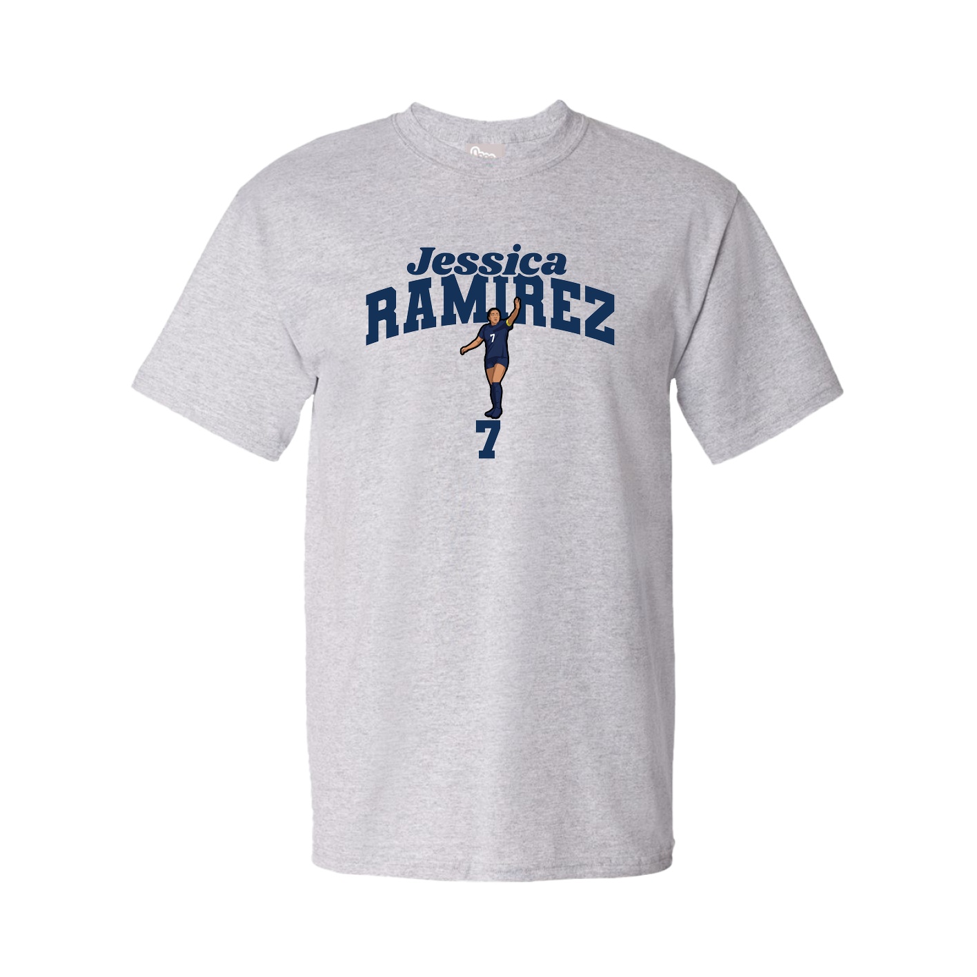 Youth Tee — Signature Arch in Grey