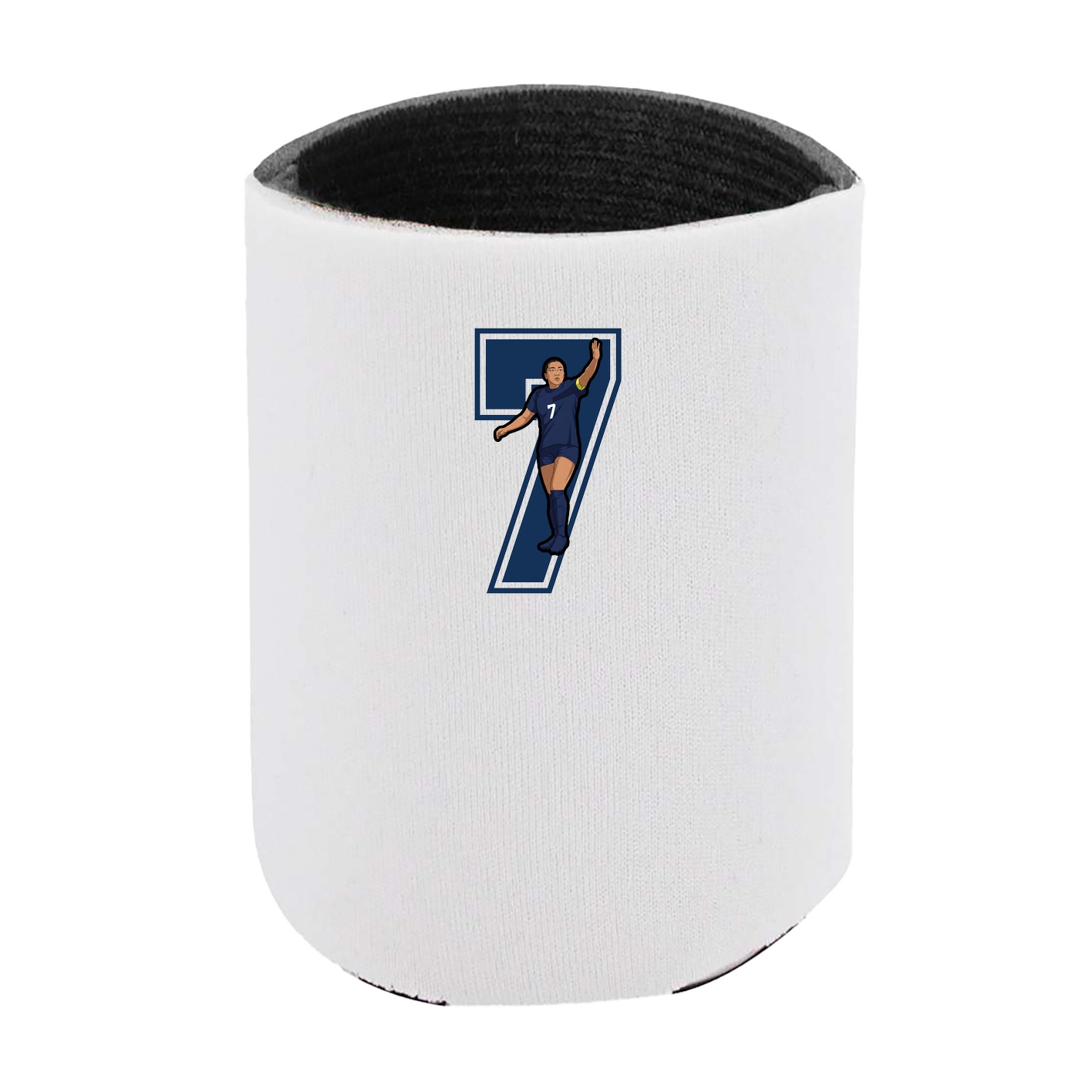 Can Holder — Number in White