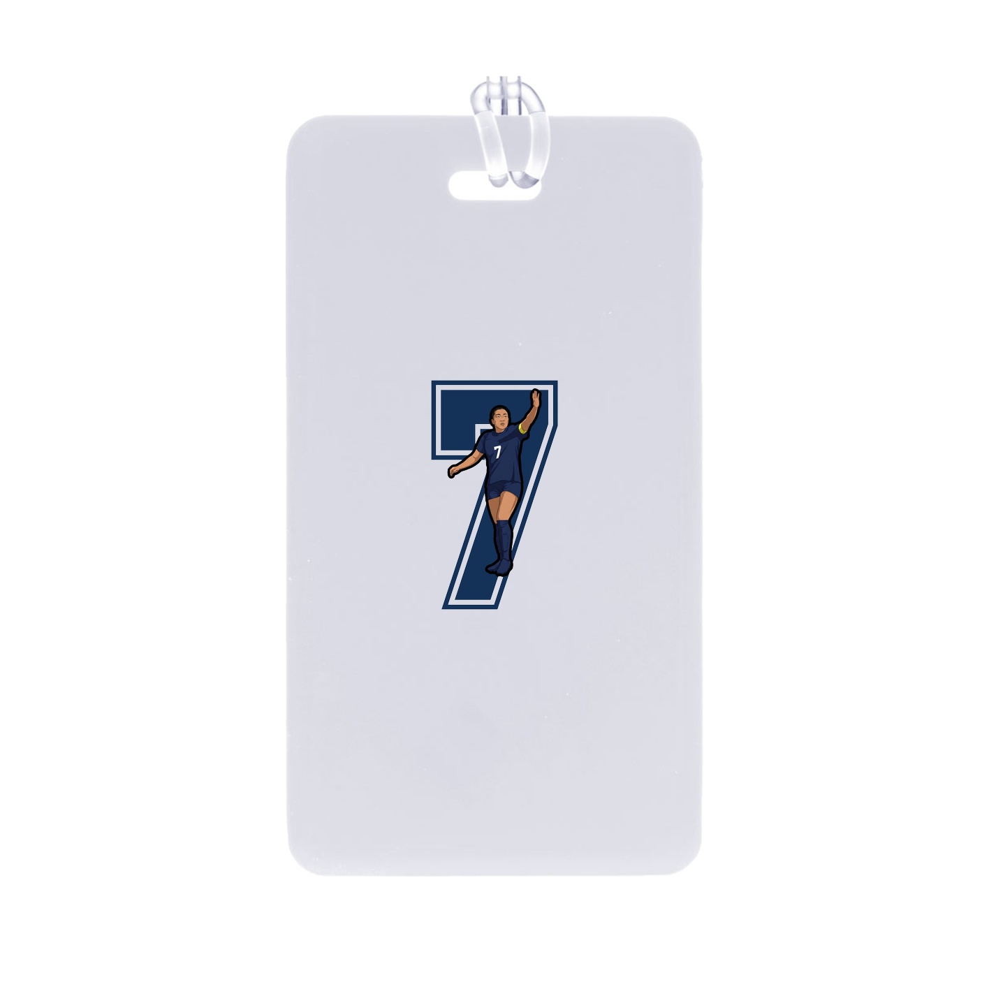 Bag Tag — Number in Classic