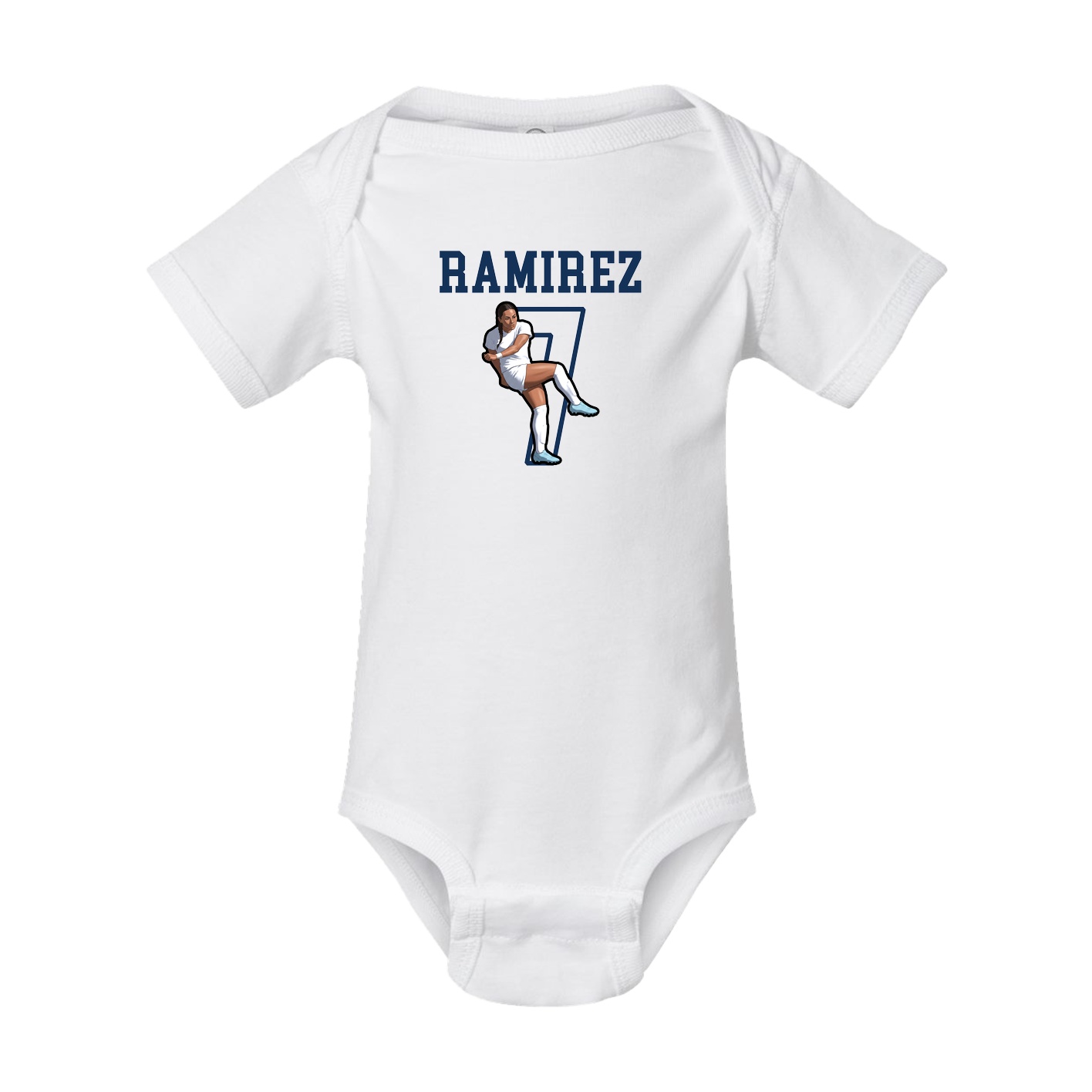 Baby Onesie — Shirsey in White