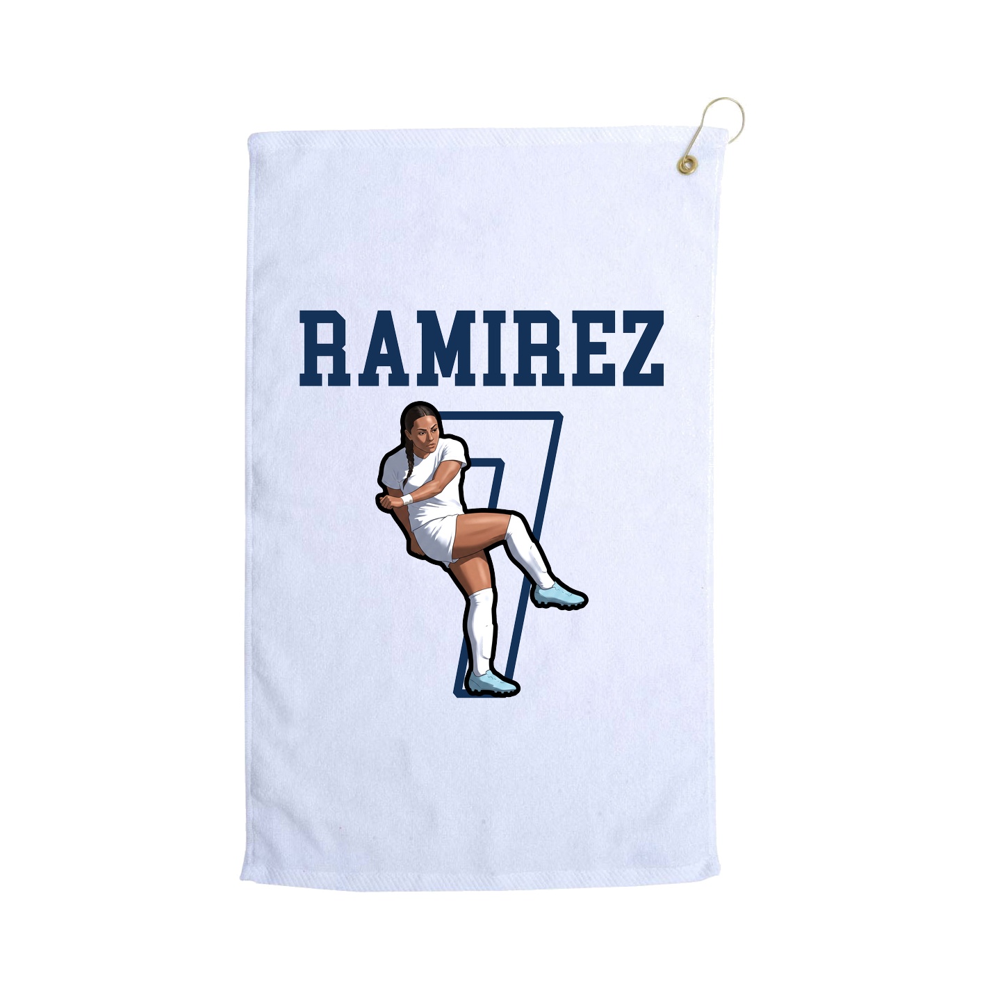 Golf Towel — Shirsey in White