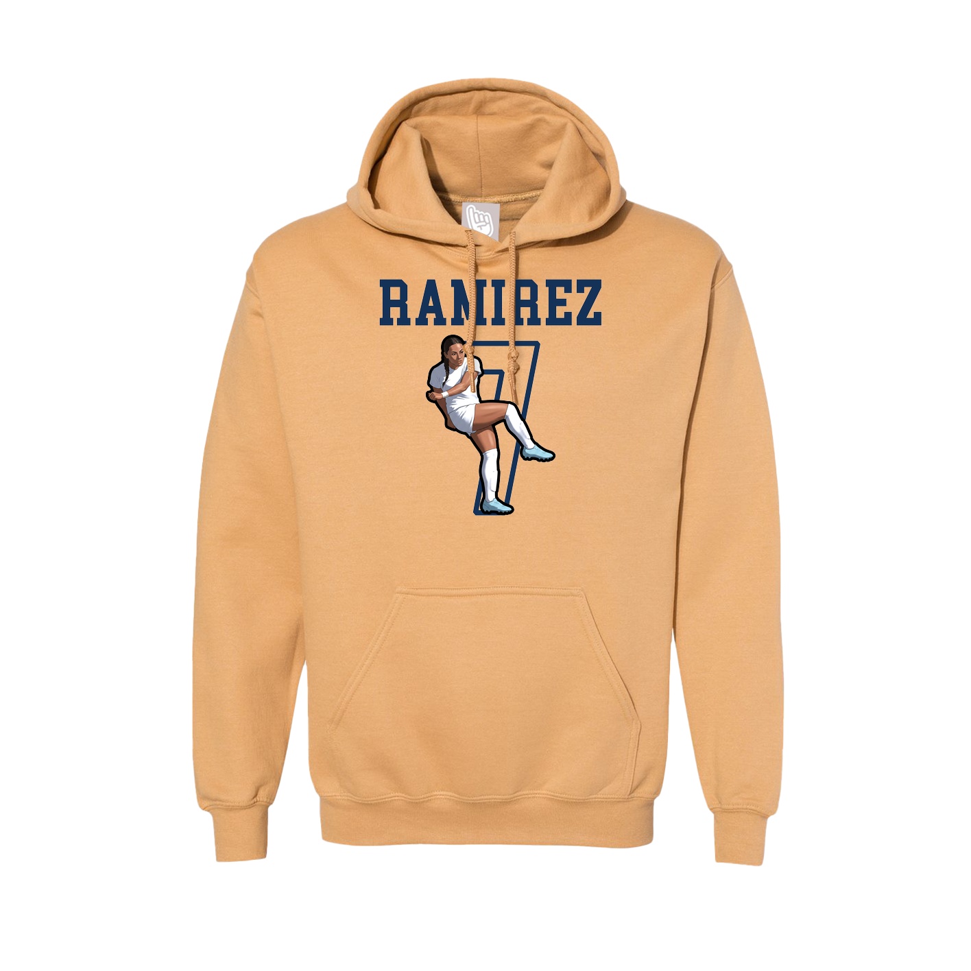 Hoodie — Shirsey in Vegas Gold