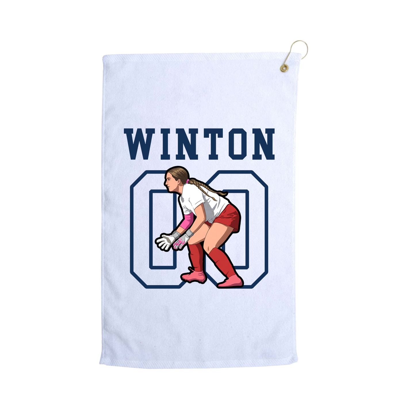Golf Towel — Shirsey in White