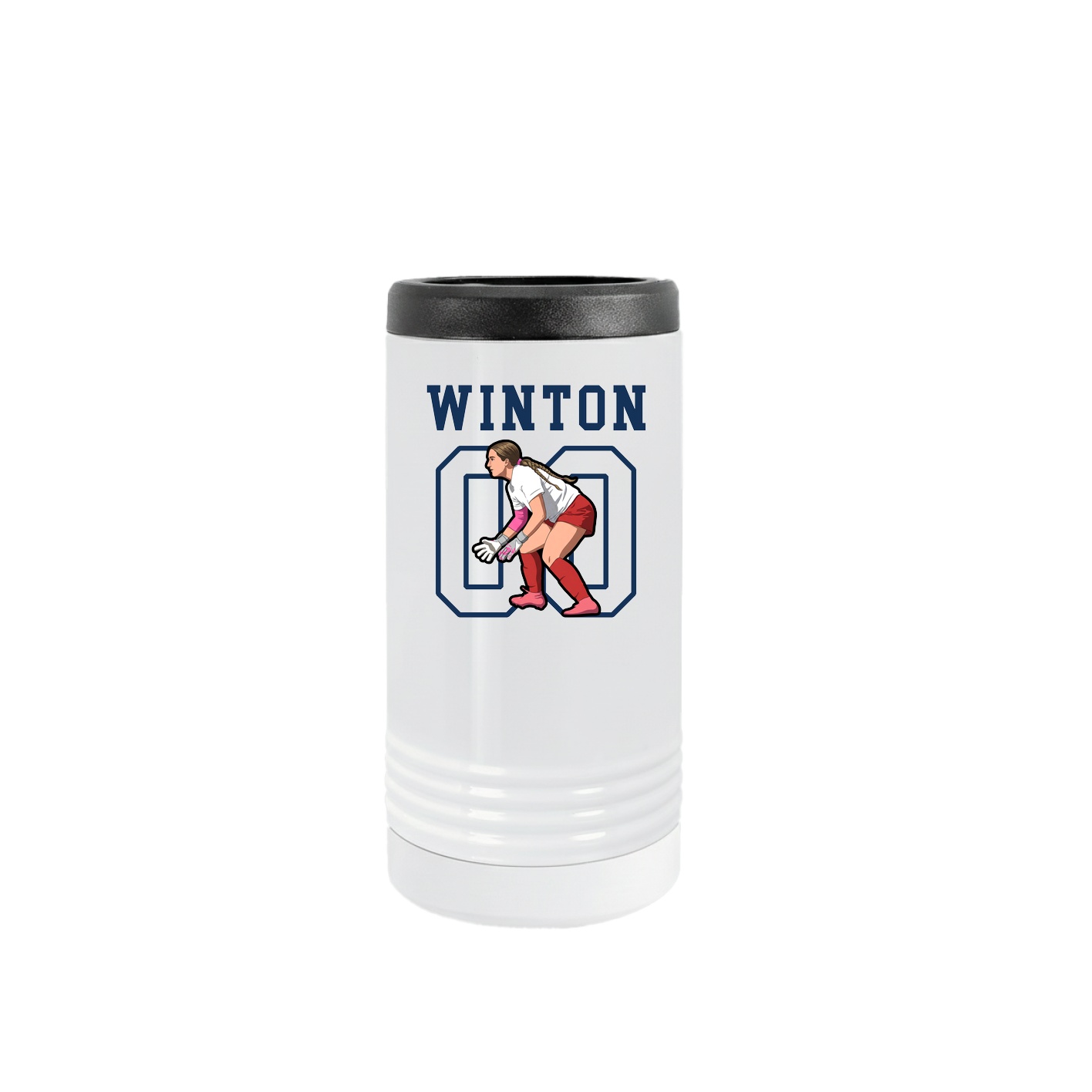 Slim Beverage Holder — Shirsey in White