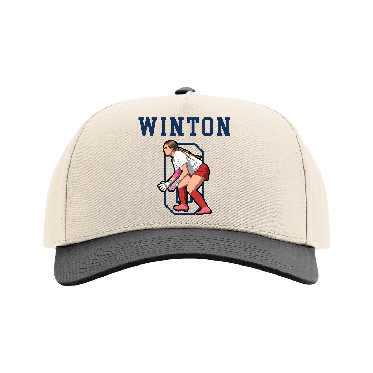 Full Fabric Five-Panel Champ Cap