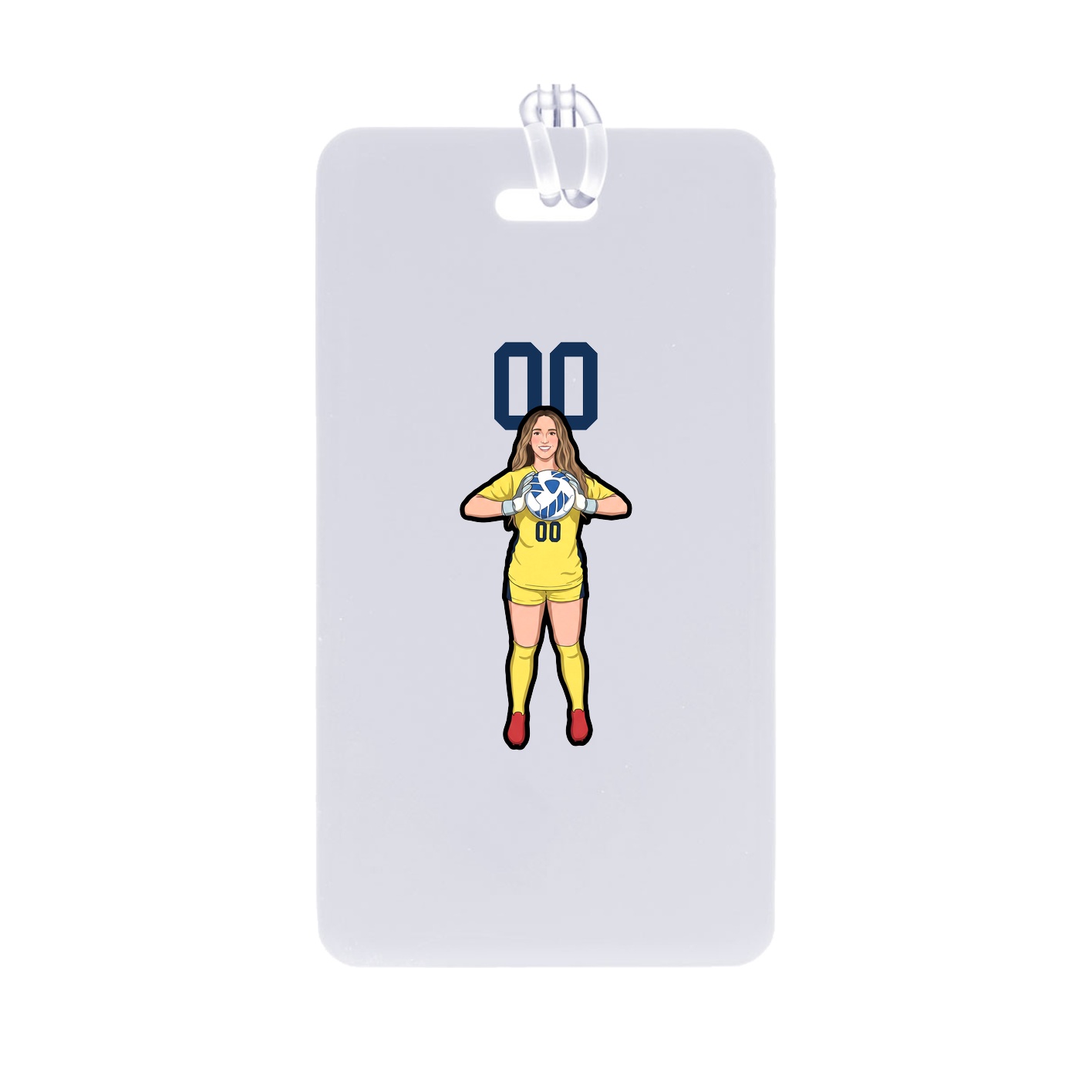 Bag Tag — Number Top in Classic