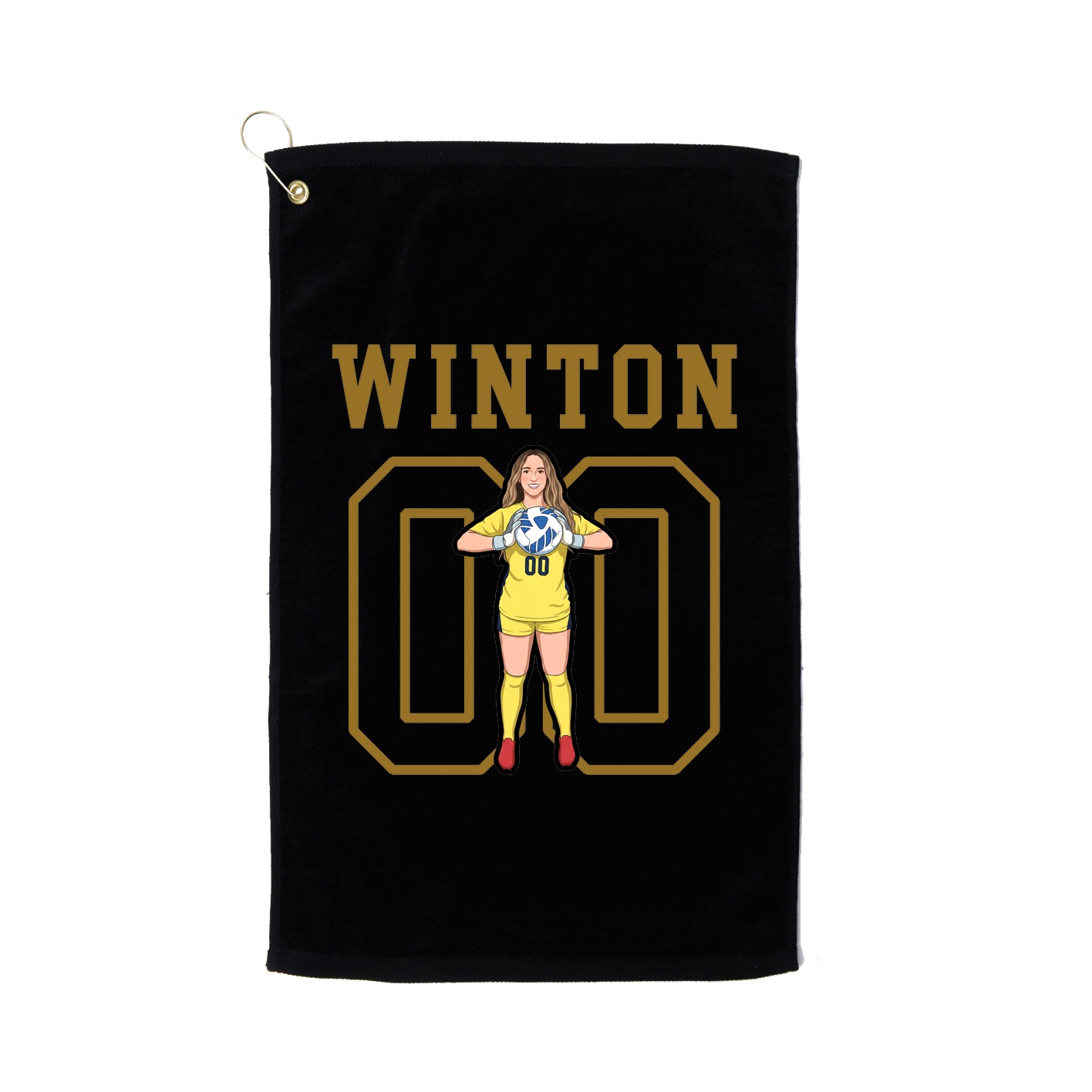 Golf Towel — Shirsey in Black