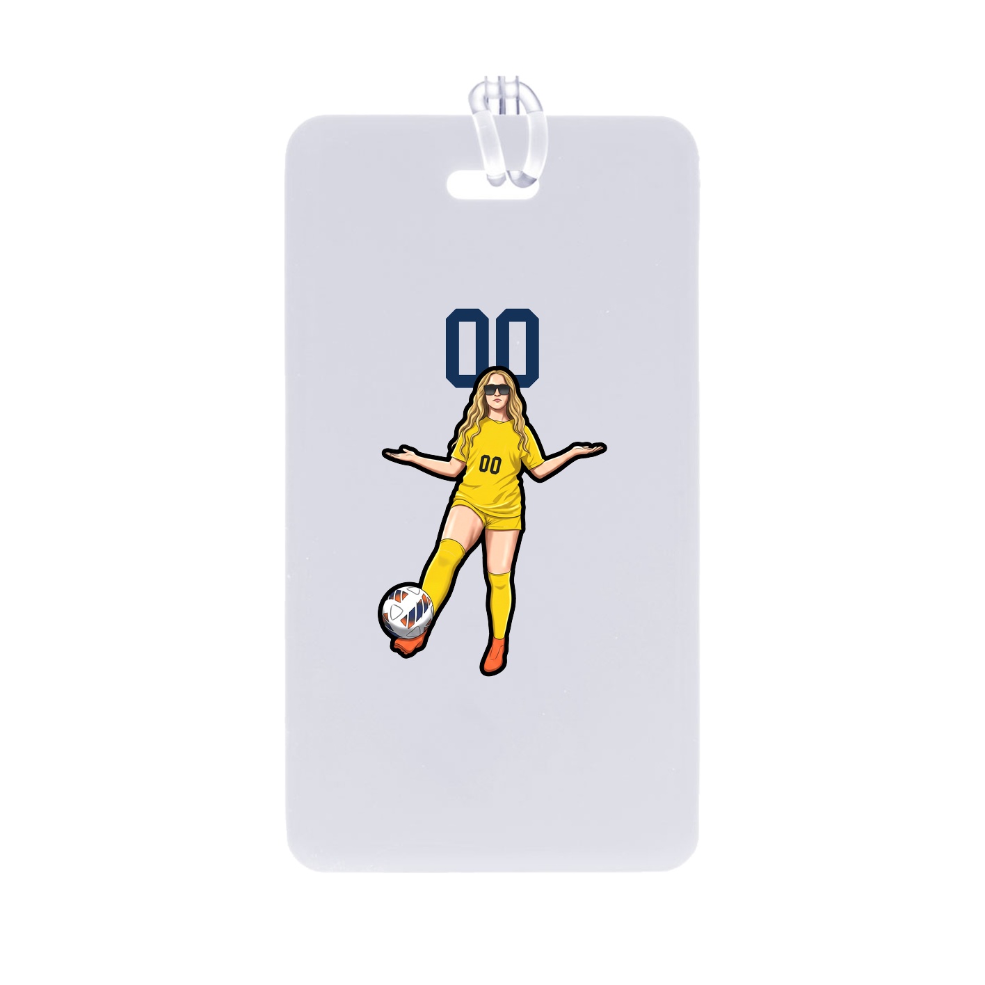 Bag Tag — Number Top in Classic