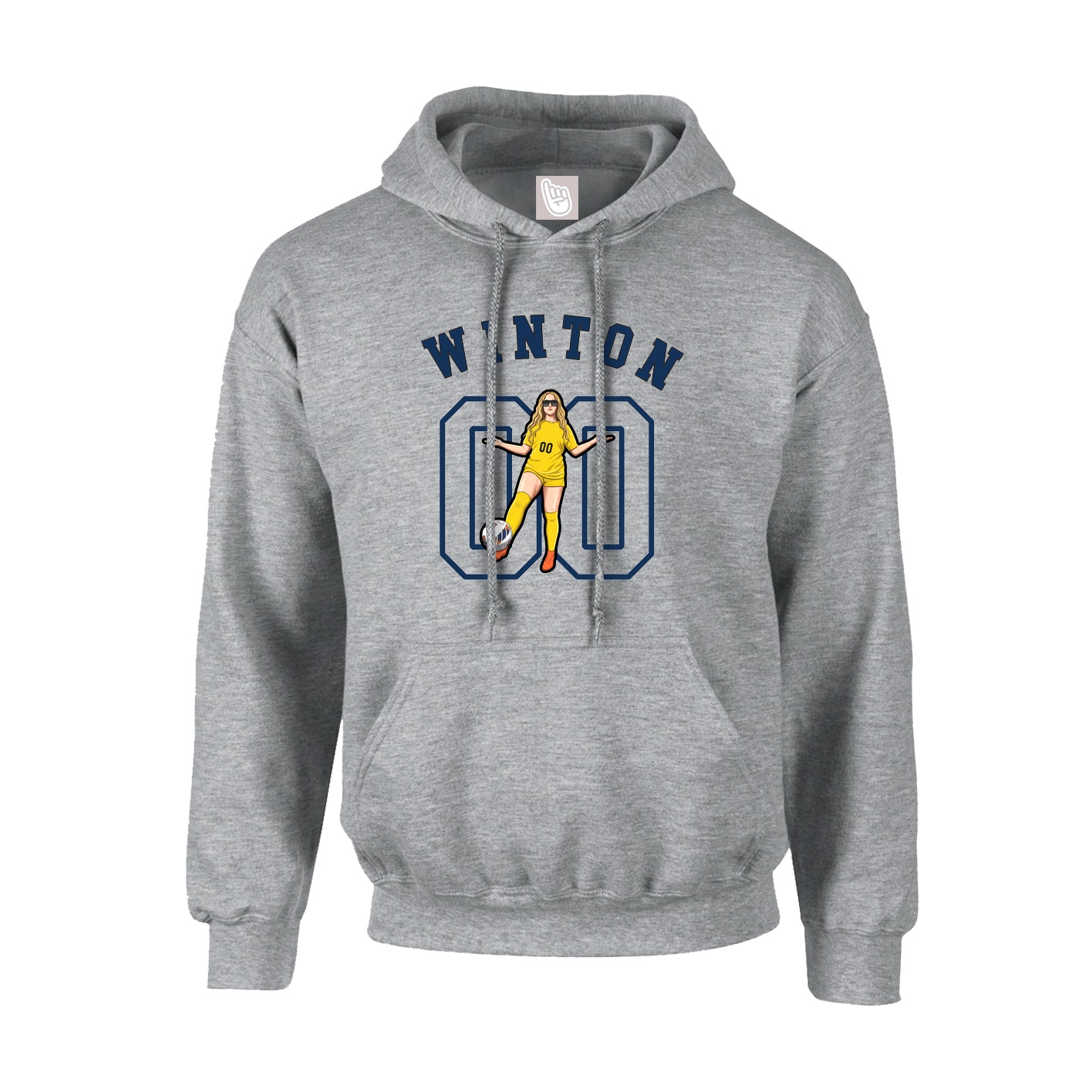 Hoodie — Shirsey Arch in Grey