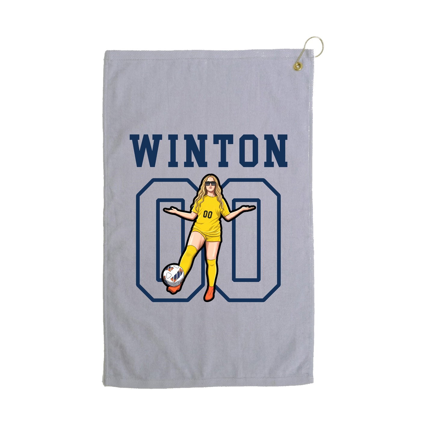 Golf Towel — Shirsey in Grey