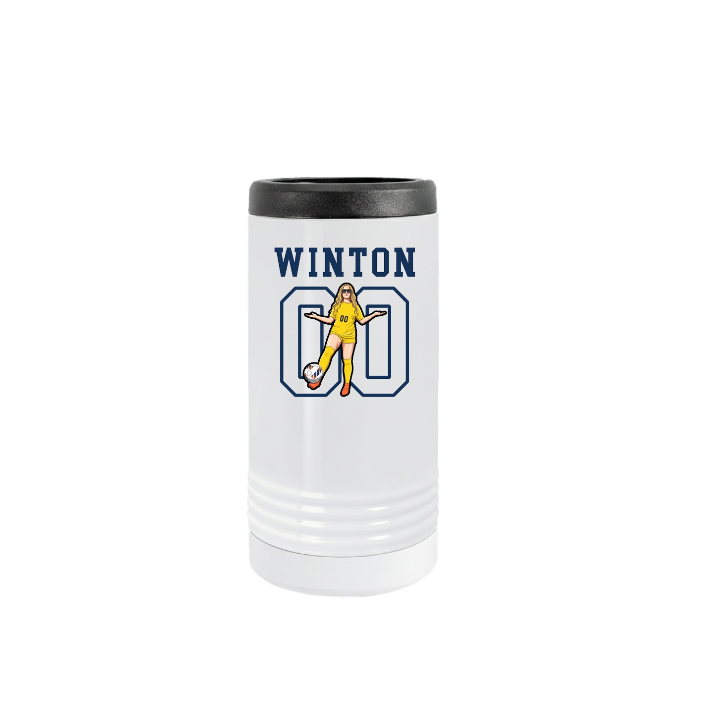 Slim Beverage Holder — Shirsey in White