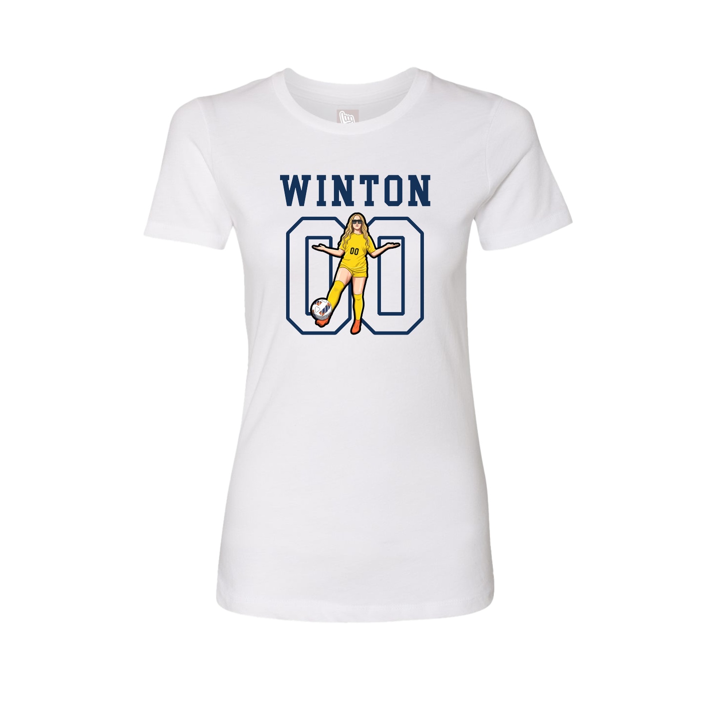 Fitted Women's Tee — Shirsey in White