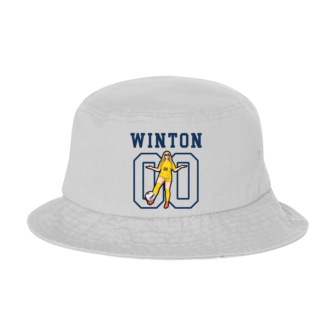 Bucket Cap — Shirsey in White