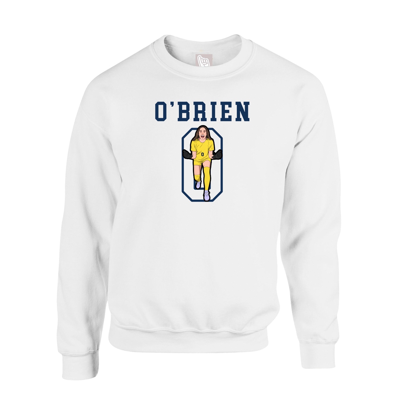 Fleece Crew — Shirsey in White