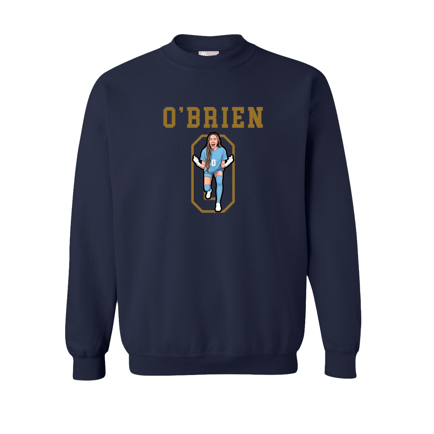 Fleece Crew — Shirsey in Navy