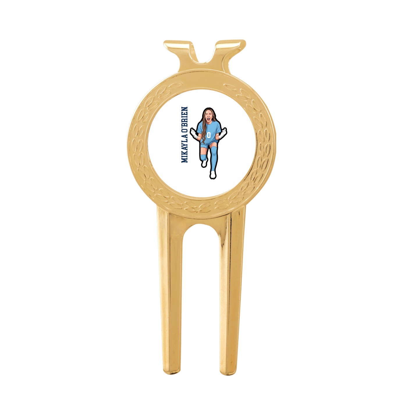 Divot Tool with Ball Marker — Name Vertical in Classic