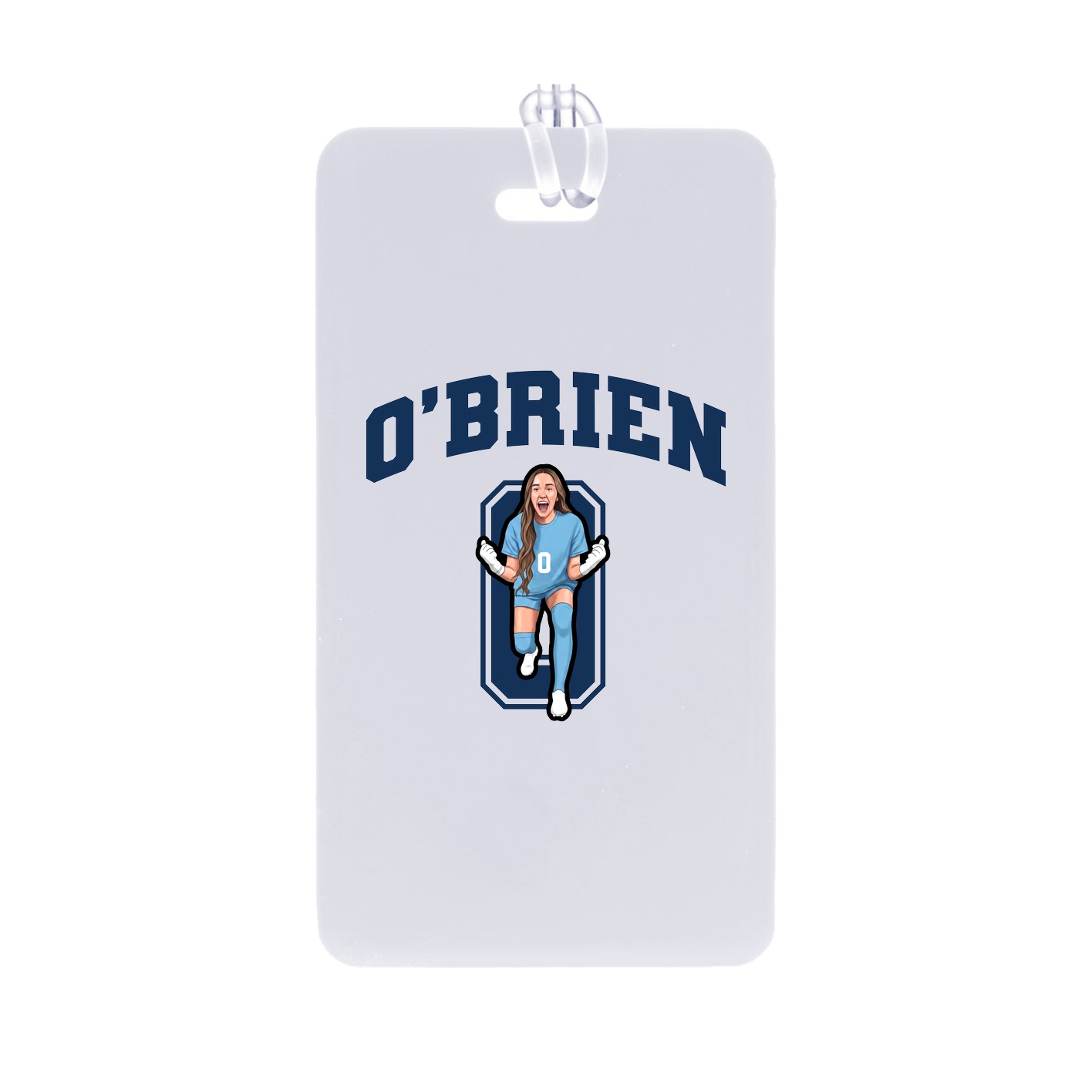 Bag Tag — Number in Classic