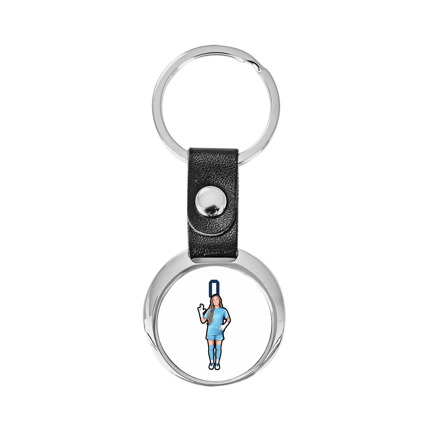 Key Chain — Number Top in Classic
