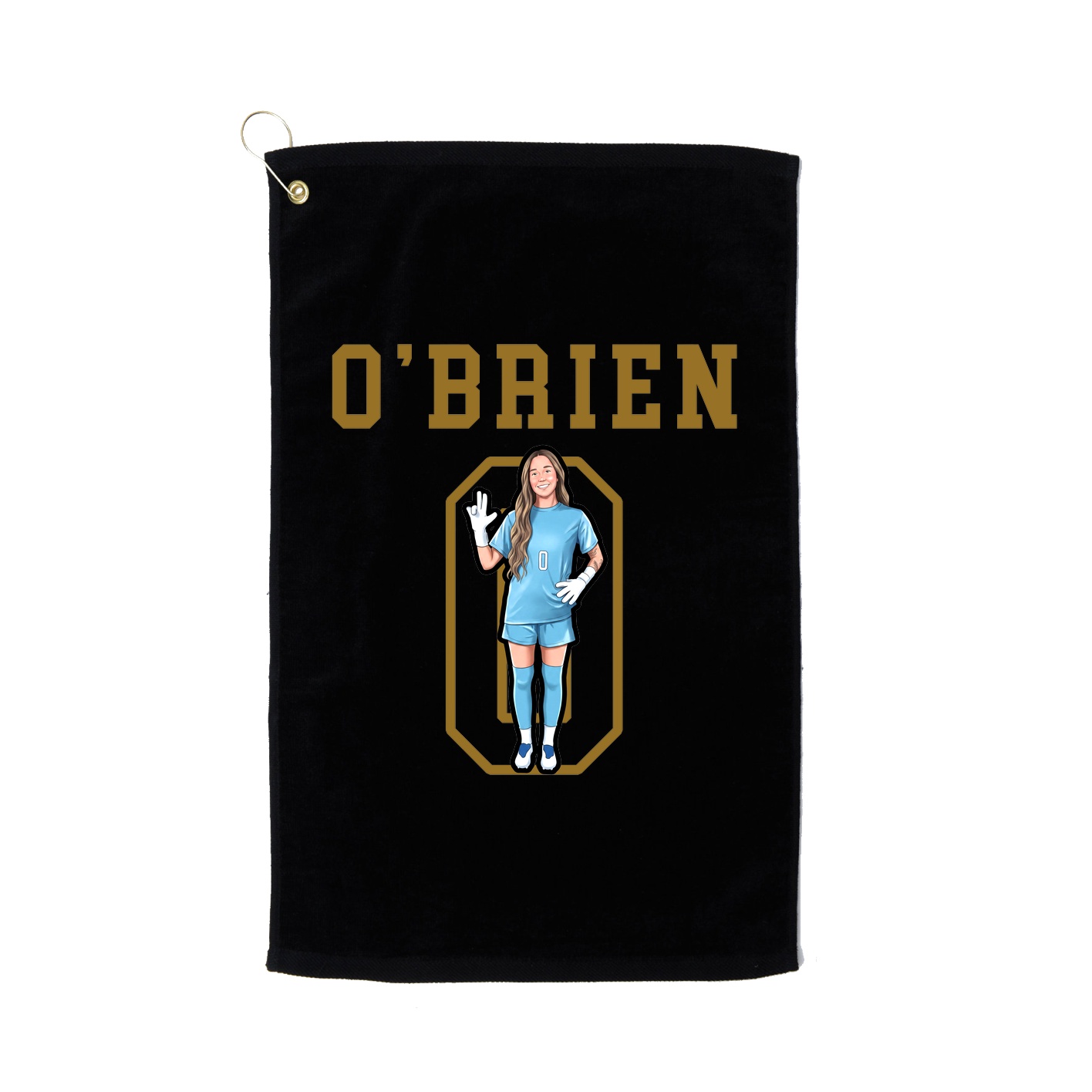 Golf Towel — Shirsey in Black