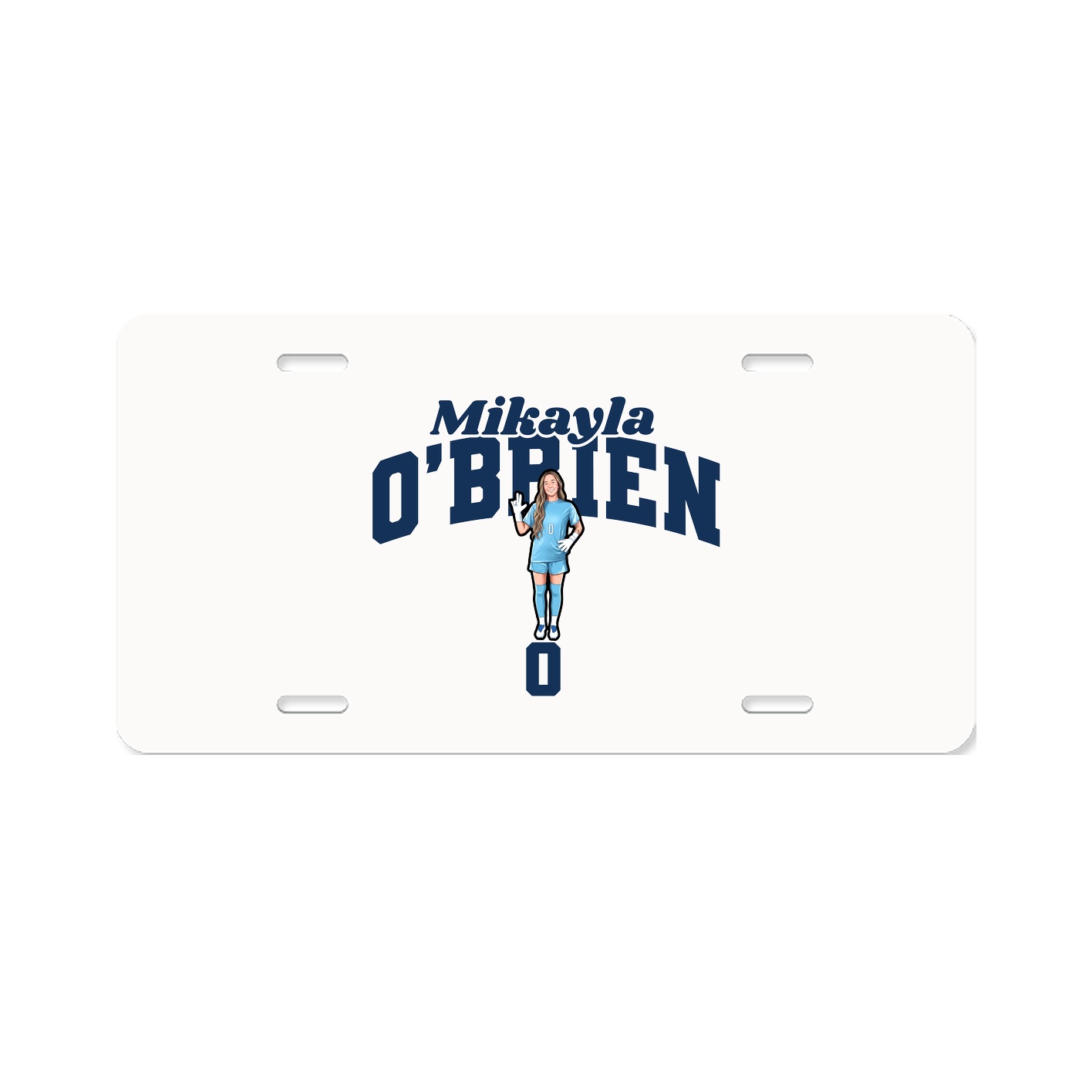 License Plate — Signature Arch in Classic
