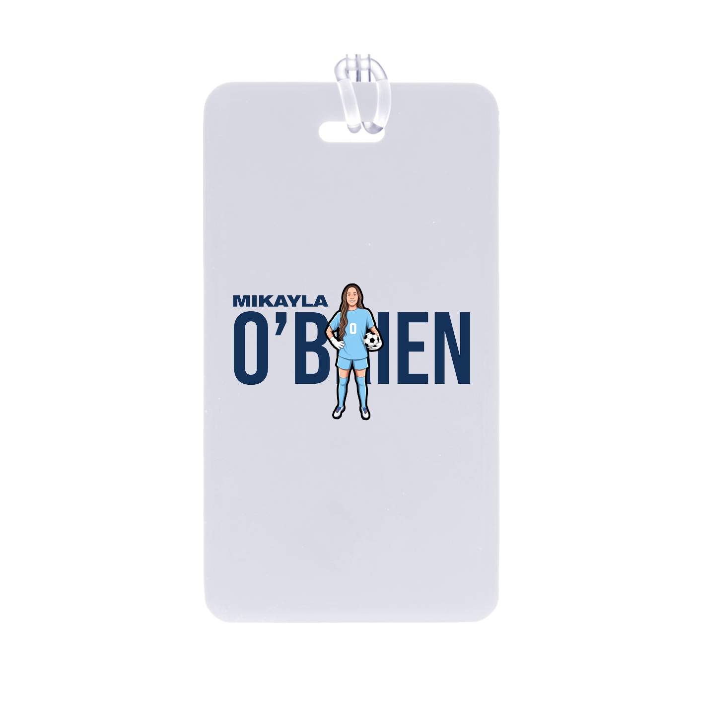 Bag Tag — Player Name in Classic