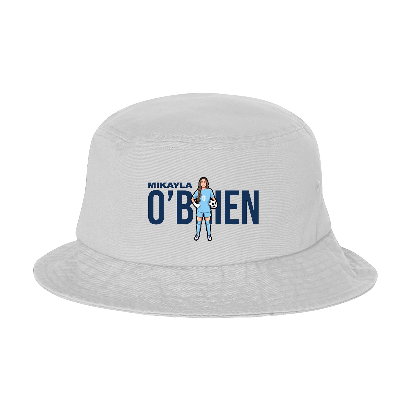 Bucket Cap — Player Name in White