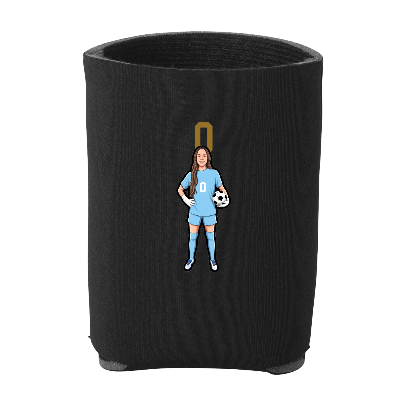 Can Holder — Number Top in Black
