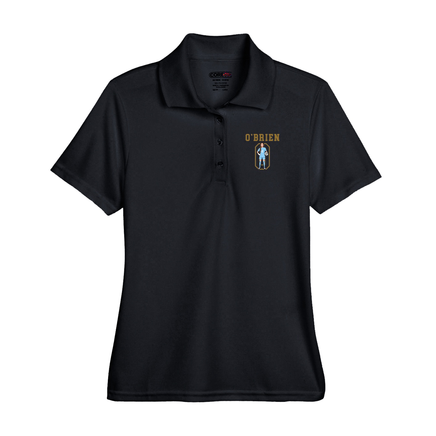 Performance Polo — Shirsey in Black