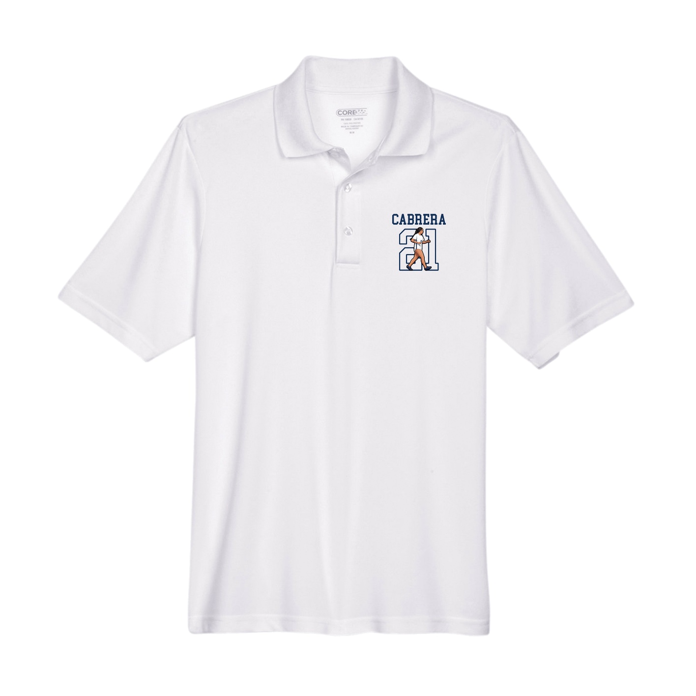 Performance Polo — Shirsey in White