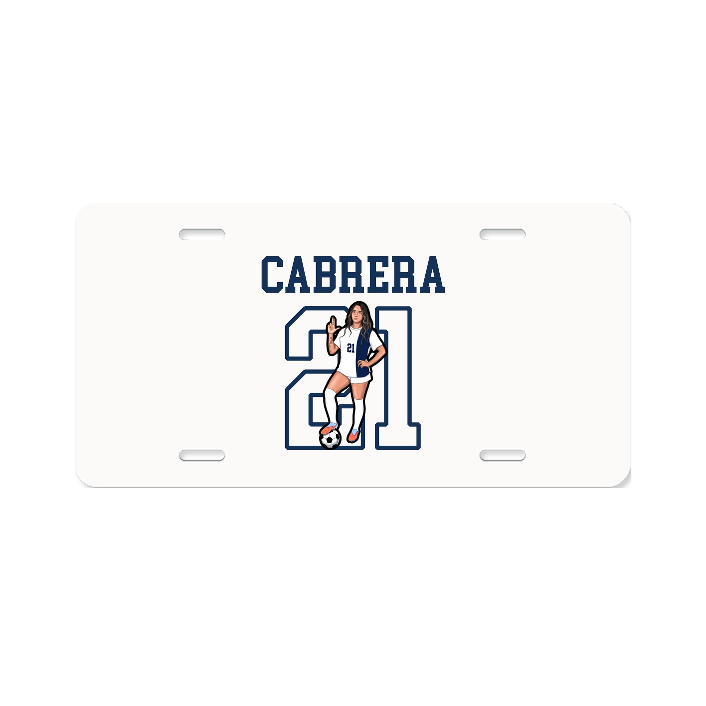 License Plate — Shirsey in Classic
