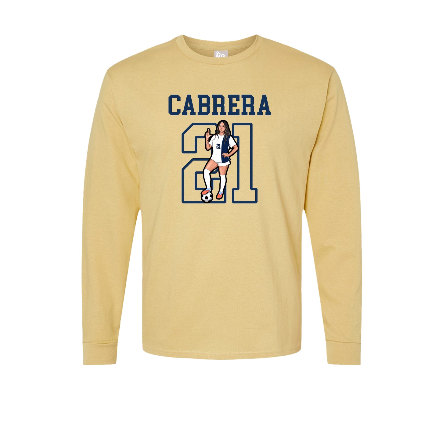 Long Sleeve Tee — Shirsey in Vegas Gold