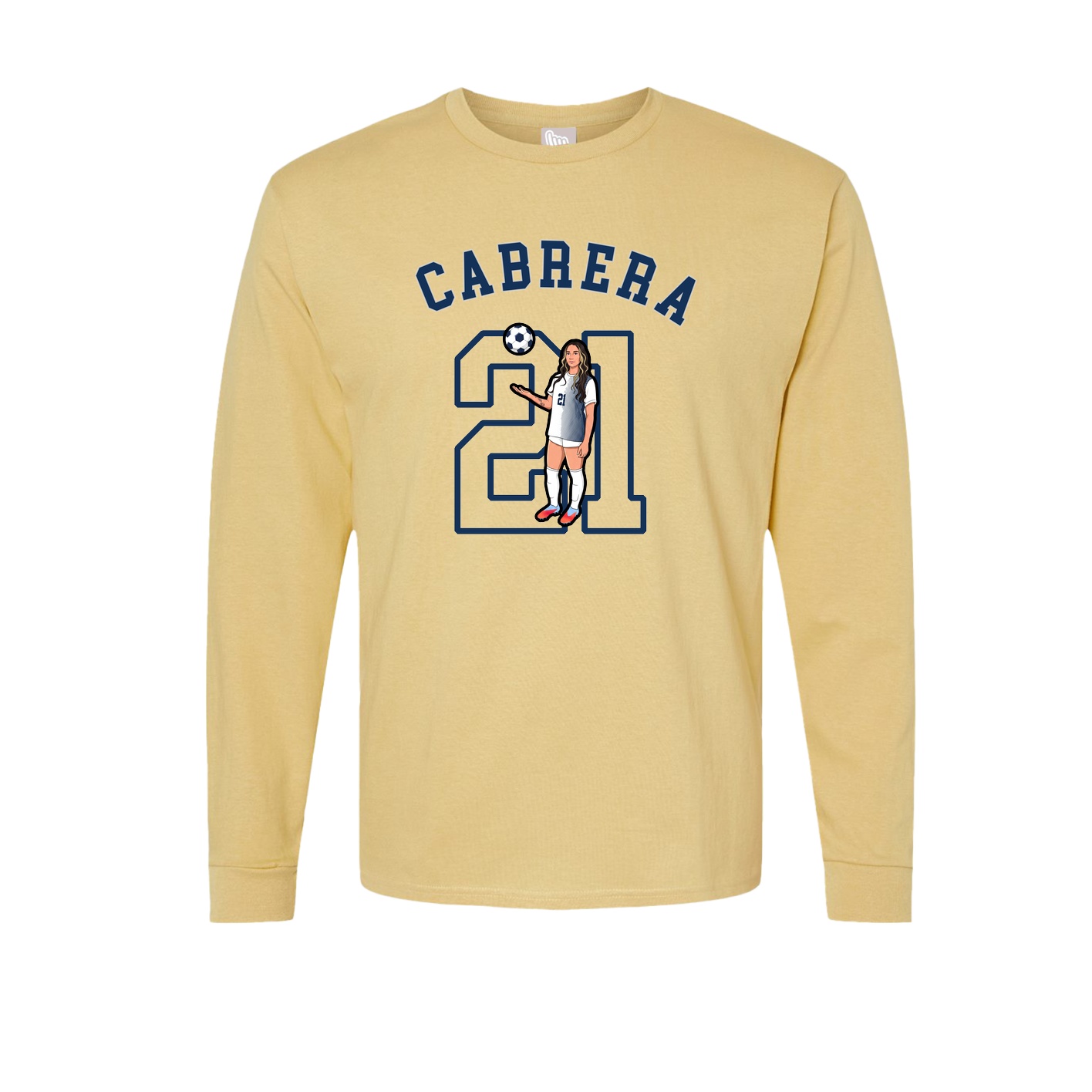 Long Sleeve Tee — Shirsey Arch in Vegas Gold