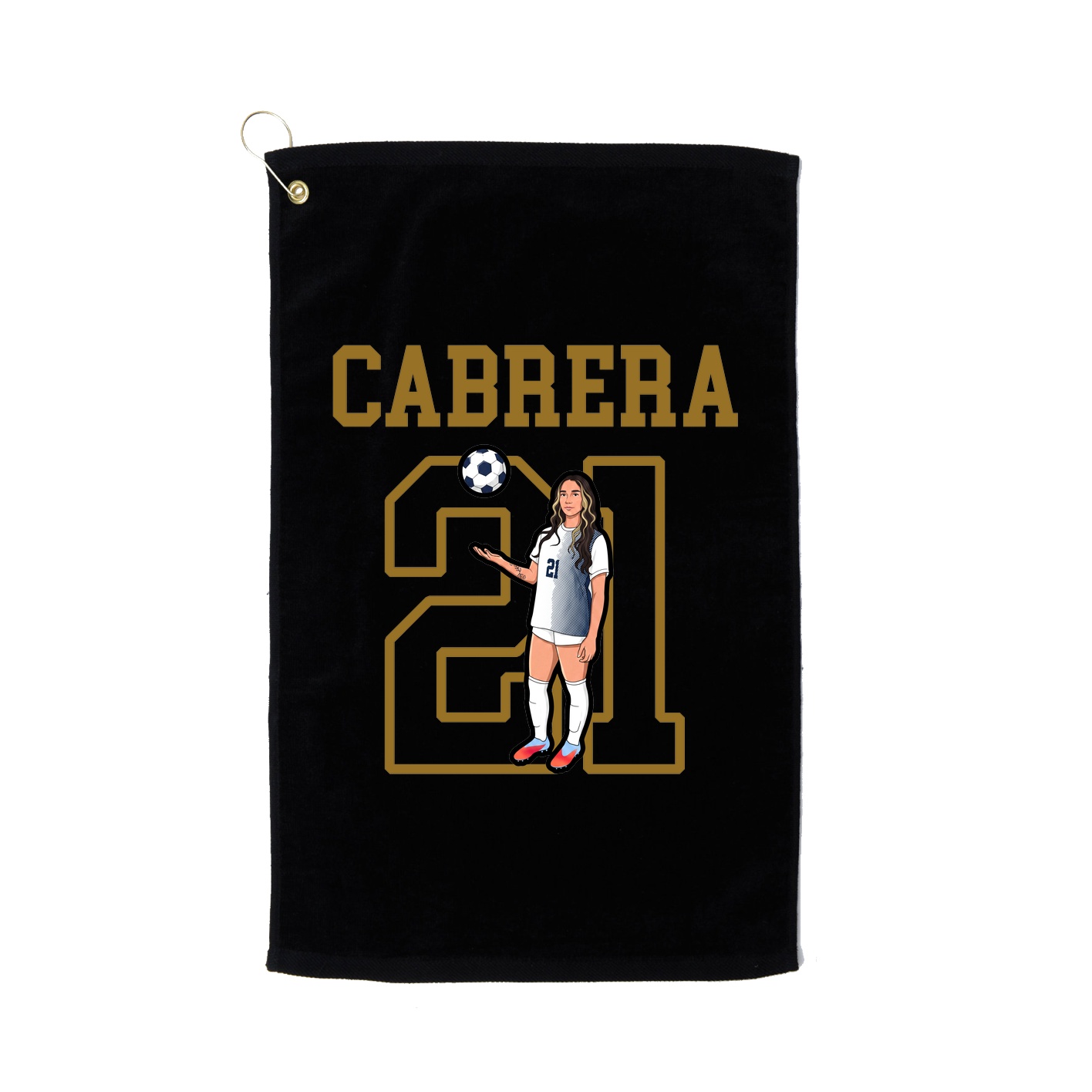 Golf Towel — Shirsey in Black