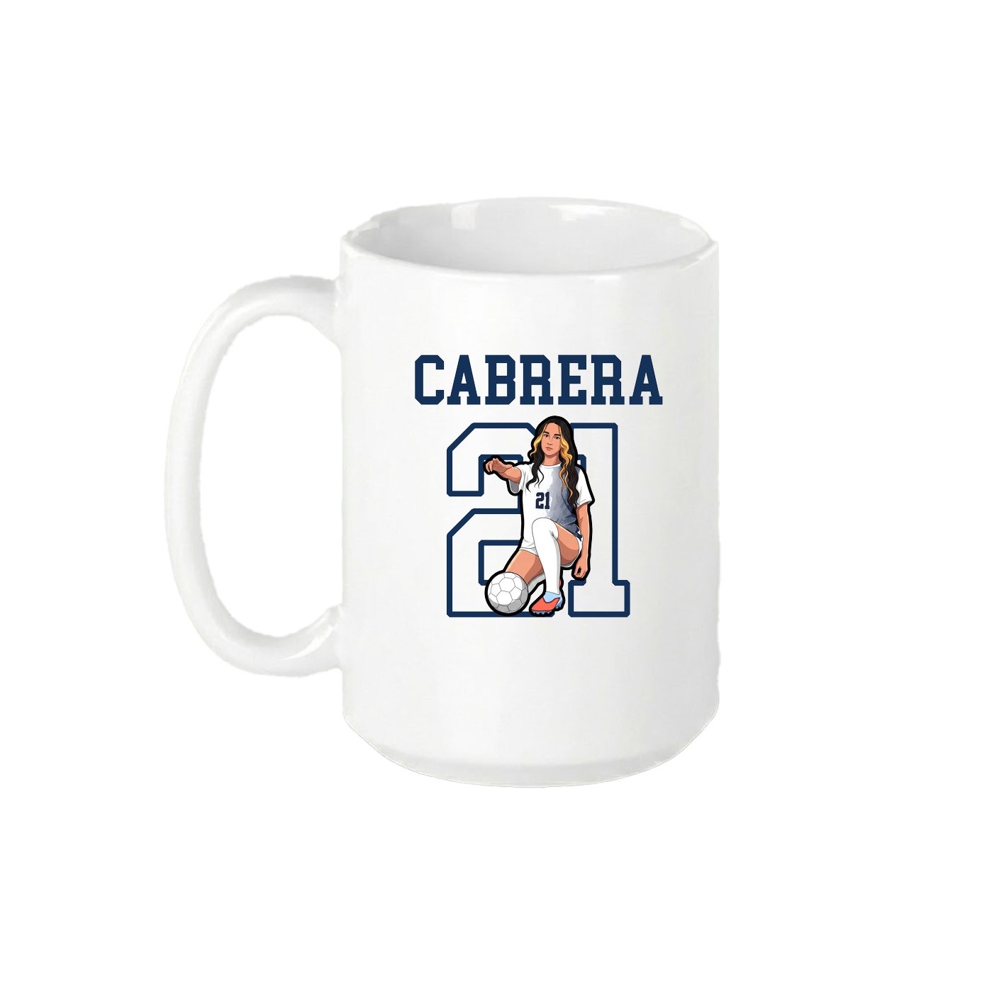 15oz Coffee Mug — Shirsey in White