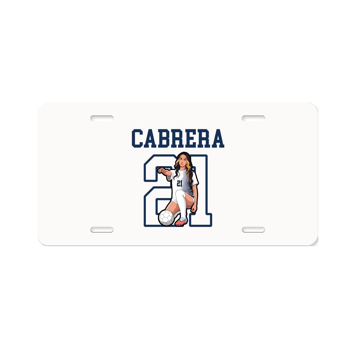 License Plate — Shirsey in Classic