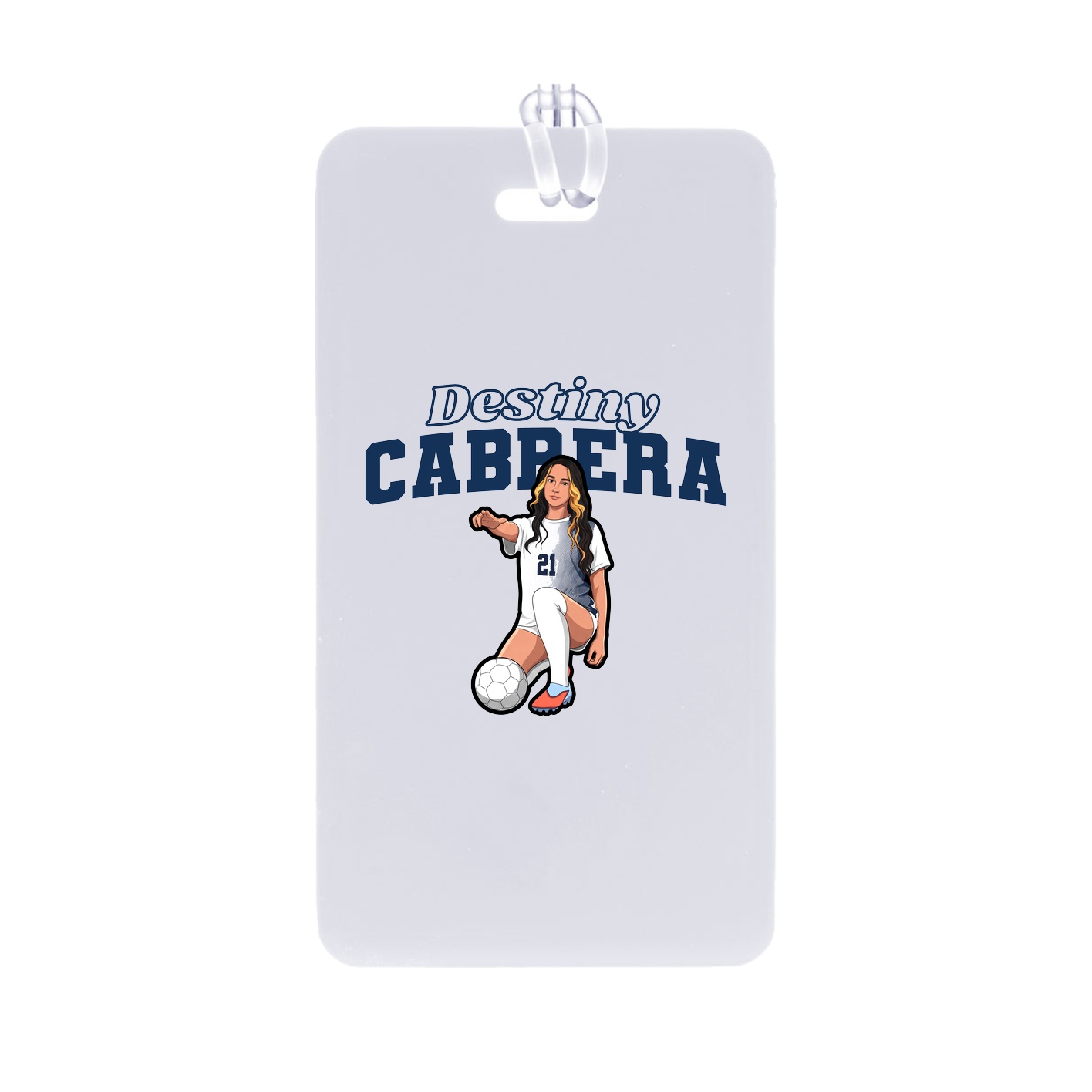 Bag Tag — Name Arch in Classic